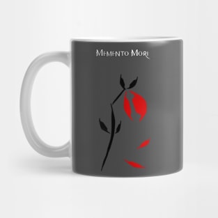 Memento Mori with Rose Mug